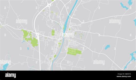 Augusta (Maine, Urban Areas, USA) .